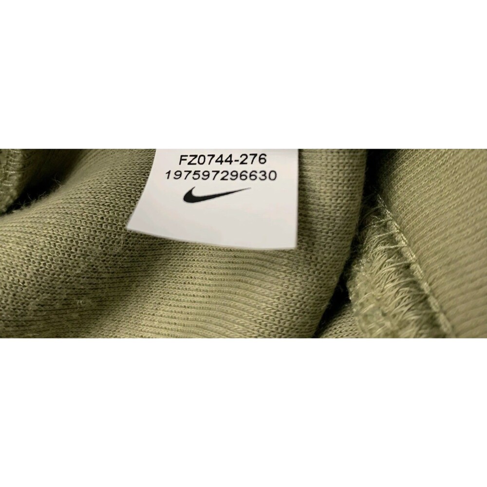 Nike Tech Fleece Reimagined Oversized Hoodie Neutral Olive FZ0744 276 Men Sz XL - Picture 6 of 7